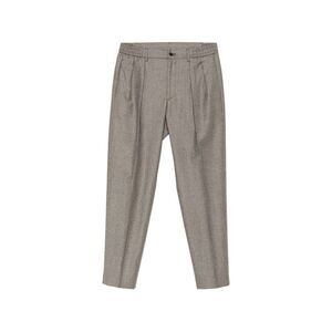 Tagliatore Brown Trousers - Tailored Trousers Men